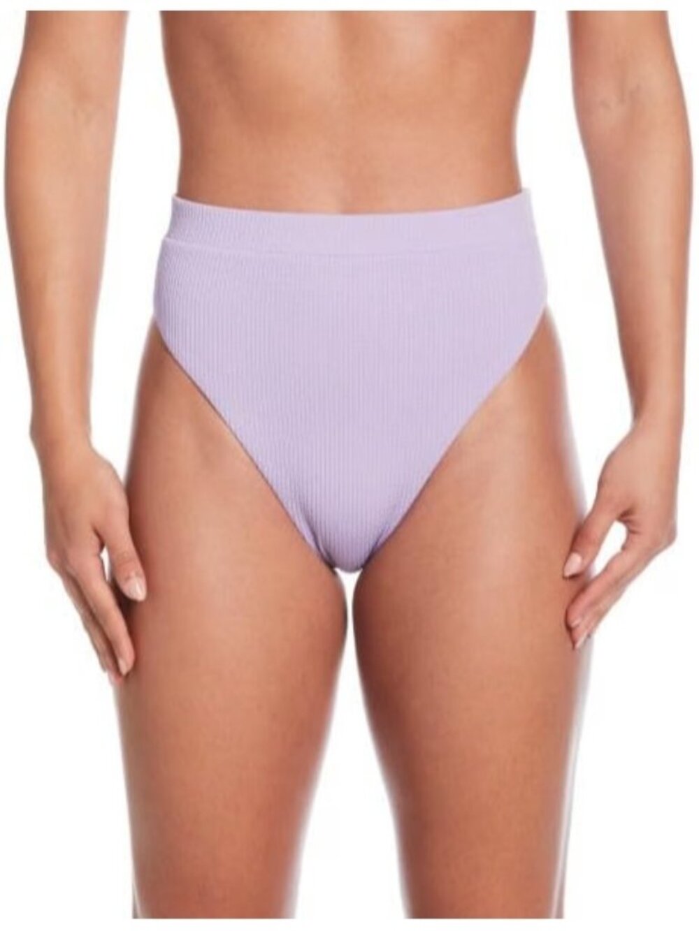 Nike Essential High Waist Bikini Bottom Hydrangeas ( L )